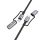 HOCO cable All-in-one Type C / Lightning to Type C / Cigarette lighter PD 3A 60W U138 1,2 m grey