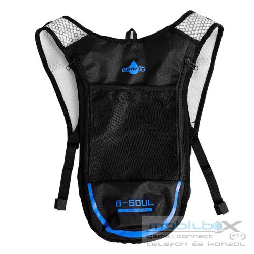 Outdoor cycling backpack blue