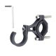 Hook for shopping for bike / scooter aluminum FS366-004 black
