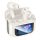 HOCO wireless earphones bluetooth with touch screen TWS ANC + ENC EQ21 cloudy white