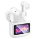 HOCO wireless earphones bluetooth with touch screen TWS EQ14 white