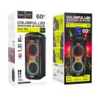 HOCO speaker bluetooth + 2 x wireless microphones HA13 Max black