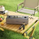 HOCO speaker bluetooth + 2 x wireless microphones BS63 black