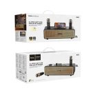 HOCO speaker bluetooth + 2 x wireless microphones BS63 black