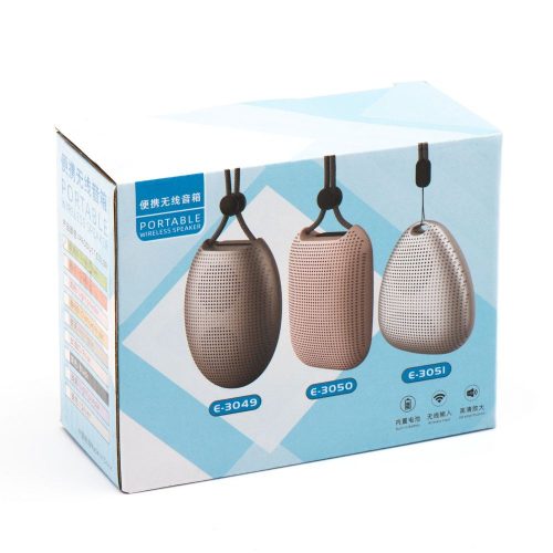 Wireless speaker E-3049 3W 500mah silver