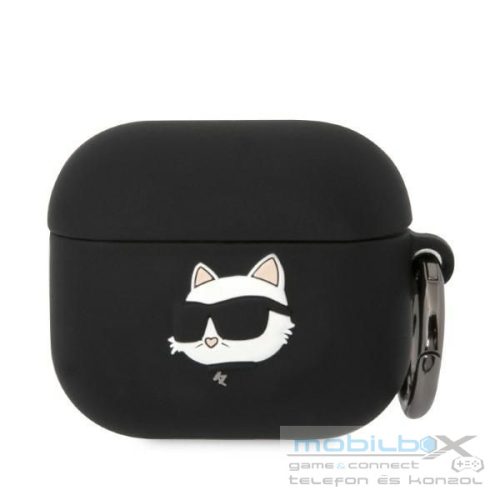 KARL LAGERFELD futerał do APPLE AirPods 3 KLA3RUNCHK black