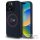 RED BULL case for IPHONE 15 Pro compatible with MgaSafe RBHMP15L24SIILVR (Silicone red Ring) navy