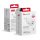 FORCELL F-ENERGY Mini GaN III VT-35A travel charger with 1 x Type C + 1x USB A sockets, PD QC4.0 20W white