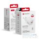 FORCELL F-ENERGY Mini GaN III VT-35A travel charger with 1 x Type C + 1x USB A sockets, PD QC4.0 20W white