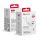FORCELL F-ENERGY Mini GaN III VT-35 travel charger with 1 x Type C + 1x USB A sockets, PD QC4.0 30W white