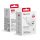 FORCELL F-ENERGY Mini GaN III VT-35C travel charger with 1 x Type C + 1x USB A sockets, PD QC4.0 35W white