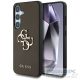 GUESS case for SAMSUNG S25 GUHCS25SPGT4MBW (PU Grained Big 4G and Classic Logo) brown
