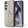 GUESS case for SAMSUNG S25 GUHCS25SHG4SGD (Fixed Glitter Big 4G) gold