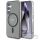 GUESS case for SAMSUNG S25 GUHMS25SHFGEREK (Magnetic IML Glitter Circle) black