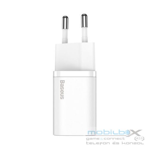 BASEUS wall charger Type C PD QC3.0 20W Super Si CCSUP-B02 white