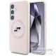 KARL LAGERFELD case for SAMSUNG S25 Plus KLHMS25MSKCHTCP (Magnetic Silicone Double Heads) pink