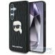 KARL LAGERFELD case for SAMSUNG S25 KLHCS25SPGKLKIPK (PU Monogram K. Head Pin) black