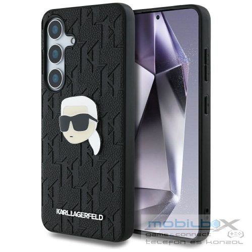 KARL LAGERFELD case for SAMSUNG S25 Plus KLHCS25MPGKLKIPK (PU Monogram K. Head Pin) black