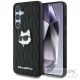 KARL LAGERFELD case for SAMSUNG S25 KLHCS25SPGKLCHPK (PU Monogram Choupette Head Pin) black