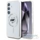 KARL LAGERFELD case for SAMSUNG S25 KLHMS25SHLSCHH (Magnetic IML Metal Choupette Head) white
