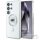 KARL LAGERFELD case for SAMSUNG S25 Ultra KLHMS25LHLSKIH (Magnetic IML Metal K. Heads) white