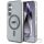 KARL LAGERFELD case for SAMSUNG S25 KLHMS25SHLSKIK (Magnetic IML Metal K. Heads) black