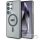 KARL LAGERFELD case for SAMSUNG S25 Ultra KLHMS25LHLSKIK (Magnetic IML Metal K. Heads) black