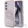 KARL LAGERFELD case for SAMSUNG S25 KLHCS25SHKHDCELP (IML Rhinestones K Head) pink
