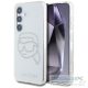 KARL LAGERFELD case for SAMSUNG S25 KLHCS25SHKHDCELT (IML Rhinestones K Head) transparent