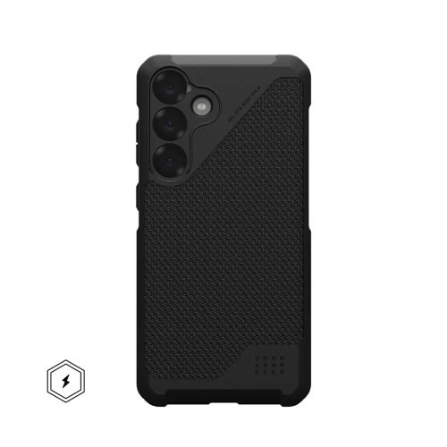 UAG Urban Armor Gear case METROPOLIS LT MAGNET with built-in magnet for SAMSUNG S25 Plus 5G kevlar black