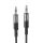 HOCO cable AUX Jack 3,5 mm (male) to Jack 3,5 mm (male) UPA23 1 m metal gray