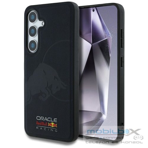RED BULL futerał do SAMSUNG S25 RBHMS25S24PUBUFV (Magnetic Meshed PU W/ Debossed Bull) navy