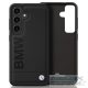 BMW case for SAMSUNG S25 BMHCS25SSLLBK (Sign Leather Hot Stamp Logo) black