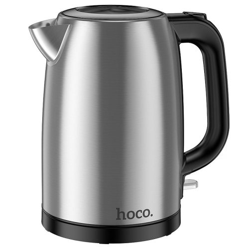 HOCO stainless steel electric kettle 1,7L HE12 stainless steel