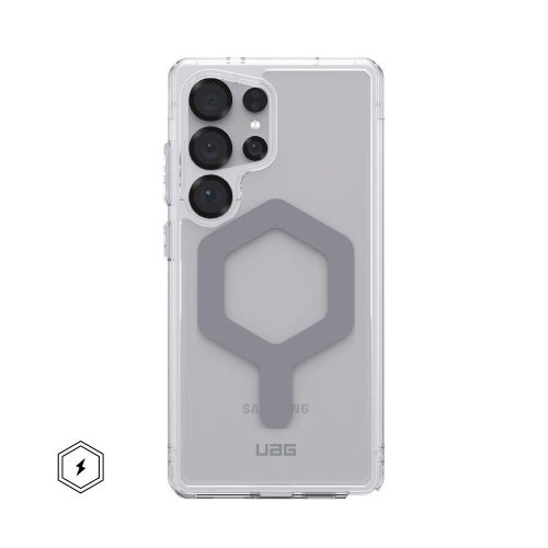 UAG Urban Armor Gear case PLYO PRO with built-in magnet for SAMSUNG S25 Ultra 5G ice / silver