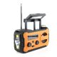 PRISTAR radio FM with flashlight 4000 mAh YX328 orange