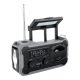 PRISTAR radio FM with flashlight 4000 mAh YX328 black