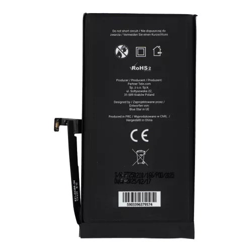 Battery for iPhone 15 3349 mAh Blue Star HQ