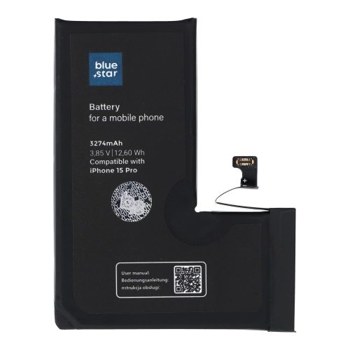 BLUE STAR HQ battery for IPHONE 15 Pro 3274 mAh