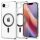 SPIGEN case ULTRA HYBRID MAG compatible with MagSafe for IPHONE 16E 2025 carbon fiber