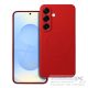 SILICONE MAG COVER case compatible with MagSafe for SAMSUNG S25 Edge red