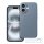 SILICONE MAG COVER case compatible with MagSafe for SAMSUNG S25 Edge light blue