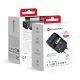 FORCELL F-ENERGY GaN III VT-R7 travel charger with retractable cable Type C and 1x Type C, 1x USB A charging ports PD QC4.0 3A 70W gray
