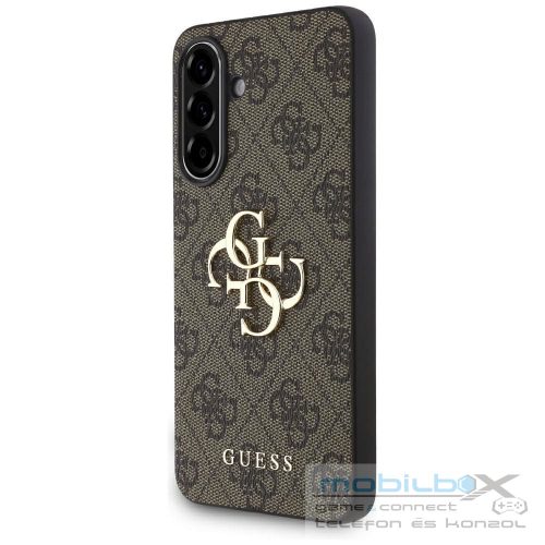 GUESS case for SAMSUNG A36 GUHCSA364GMGBR (4G PU Big Logo) brown