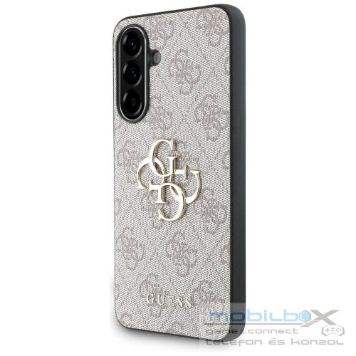 GUESS case for SAMSUNG A56 GUHCSA564GMGPI (4G PU Big Logo) pink