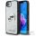 KARL LAGERFELD case for IPHONE 16e (SE 4 2025) KLHCPSE4PFGKCPS (Fixed Glitter W/ Ikonik Metal Pin) silver