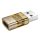 HOCO adapter USB A (male) to Type C (female) UA36C gold