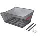 Rear bicycle basket FSBKT-105 black