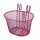 Front bicycle basket FSBKT-059T pink