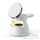 DUZZONA W23 5-in-1 Magnetic Wireless Charging Station with Bluetooth Speaker